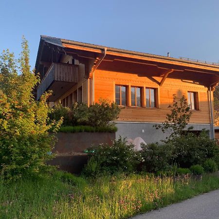 Chalet Park Apartment Mit Sauna Hamam Diemtigen Exteriör bild